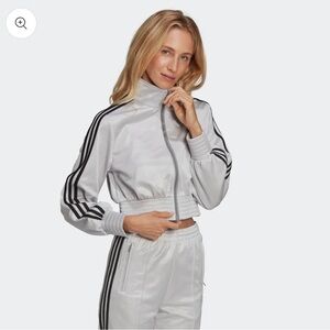 adidas Originals ADICOLOR CLASSICS HIGH-SHINE Track cropped track jacket